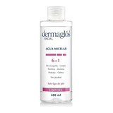 Dermaglos Agua Micelar 6 En 1 Desmaquillante X 400 Ml