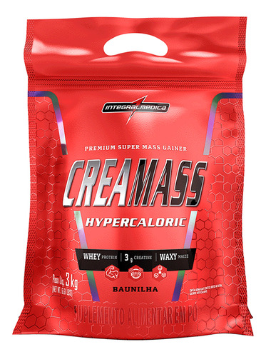 Creamass Hipercalórico Integralmédica Baunilha 3kg