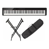 Piano Digital Casio Cdp-s160 88 Teclas Con Soporte + Funda 