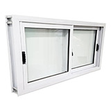 Ventanas Aluminio Blanco 120x50 4mm Mosquitero Rejas