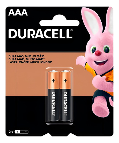 Duracell Pilha Alcalina Aaa 2 Unidades