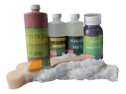 Pintura Para Sillón De Piel Pintura De 1 Litro Kit 