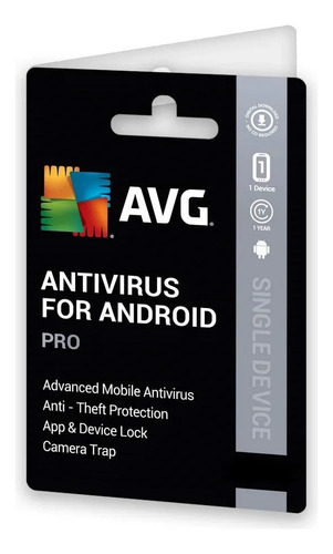Avg Antivirus Pro  1 Dispositivo 1 Año - Android