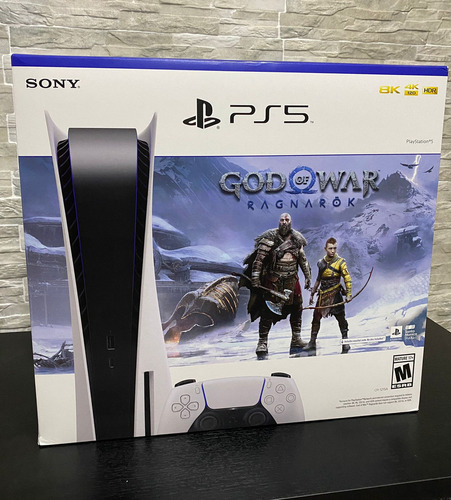 Consola Ps5 Estándar + Juego God Of War - Sony Playstation