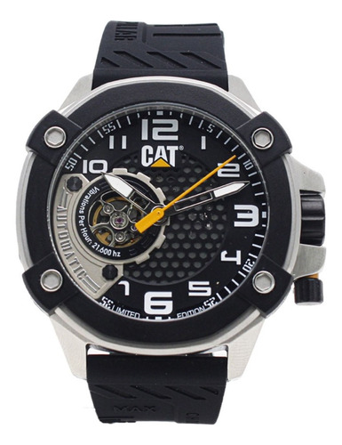 Reloj Caterpillar Hombre Auto-max Silicona Automático