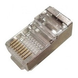 20 X Pino Rj45 8x8 Para Rede Local Nivel 5 Blindado Cat5