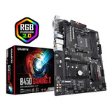 Tarjeta Madre Gigabyte B450 Gaming X Am4 Ddr4 Atx Rgb