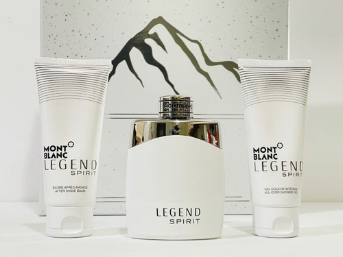 Set De Perfume Montblanc Legend Spirit 3 Pzs