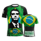 Camiseta Camisa Jair Bolsonaro Presidente Brasil 2022 