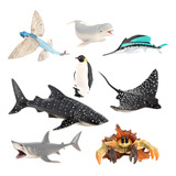 Juguete Educativo Sea Life Creatures Toys Collections, 8 Pie