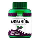 Suplemento Em Capsulas Amora Miúra + Vitamina Vitalab 60caps Sabor Sem Sabor
