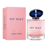 Giorgio Armani My Way Eau De Parfum 90 ml Para  Mujer Recargable