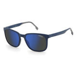 Lentes De Sol Carrera Para Hombre Carrera 8046/s Color De La Lente Azul Color De La Varilla Azul Color Del Armazón Azul Diseño Mirror