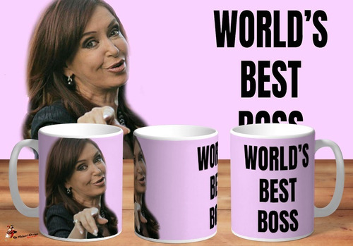 Taza De Ceramica The Office World's Best Boss Cristina 02