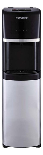 Bebedouro De Água Esmaltec Egcqf Preto E Aço Inox 220v