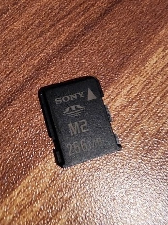 Targeta De Memoria M2 Sony 256 Mb Funcionando Bien