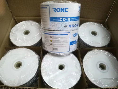 Cd-r Imprimible Ronc Grade A+ 700mb 80 Min 1-52x Printable