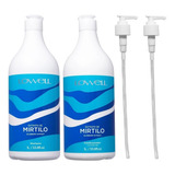 Kit Mirtilo Shampoo + Condicionador 1lt Lowell + Válvula