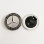 Emblema Mercedes Benz Parrilla Persiana Amg Plateado Cromo
