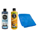 Shampoo Elite + Acon Inter Mango Go + Microfibra Toxic Shine