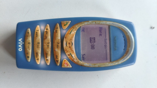 Celular Nokia 2280 Azul Cdma Caixa Manualraro Antigo Colecao