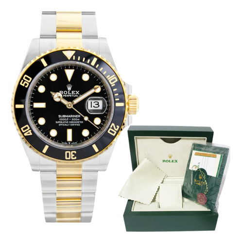 Relogio Rolex Submariner Date Com Caixa E Certificados Rolex