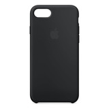 Apple Oroginal Funda P/ iPhone 7/8 Negro Silicona 