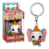 Funko Pop De Dumbo Elefante - Payaso - Disney World Llavero