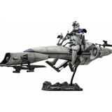 Commander Appo Y Barc Speeder 1/6 Star Wars Hot Toys Nuevo