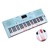 Teclado Musical Estudante Profissional C/teclas Luminosa Mxt