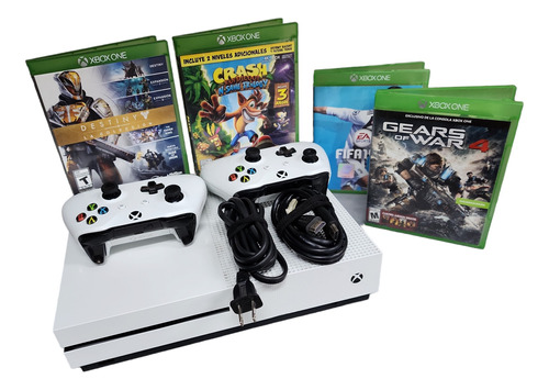 Microsoft Xbox One S 500gb Color  Blanco