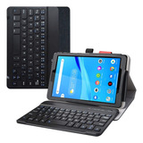 Funda Con Teclado Para Tablet Lenovo Tab M8 Fhd  - Negro