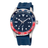 Reloj Pulsera Nautica Nappbf144, Para Hombre Color