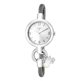 Reloj Tous Hold Charms De Acero Color De La Correa Plateado