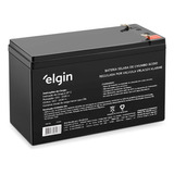 Bateria Elgin Nobreak Alarmes Cerca Elétrica 12v 7ah Selada