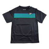 Playera Camiseta Cuello Redondo Junior Negro M