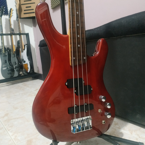 Bajo Eléctrico Fretless Gmc Mejorado