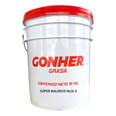 Grasa Súper Baleros Nlgi-3 Gonher 16 Kg | Envío gratis