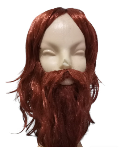 Peluca Y Barba Rustica Jumbo By La Parti Wigs!