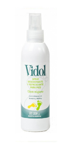 Vidol Polvo Pedico Aero Refresc. X200 