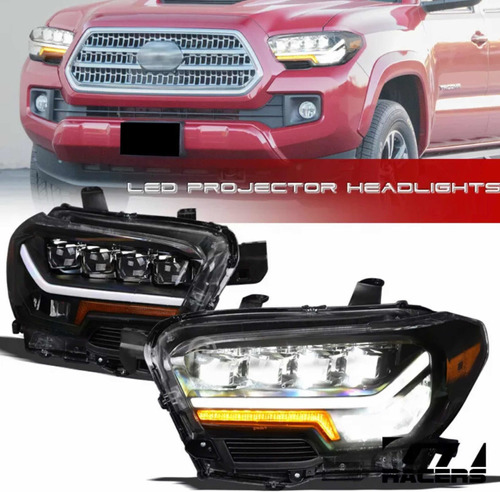 Faros Toyota Tacoma Led Proyector  2016/2023 Foto 4