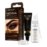 Henna Revers Castaño Oscuro - mL a $663