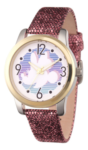 Reloj Disney Para Mujer Wds000755 Minnie Mouse Aleación