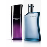 Perfume Osadia Hombre + Ohm Azul Yanba - mL a $1105