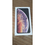 Caja iPhone XS/max Gold 256gb Solo Caja