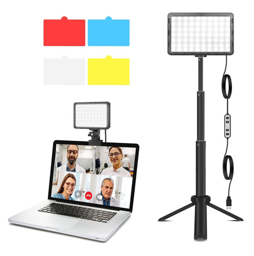 Kit De Iluminación Led Para Streaming Y Videoconferencia Con