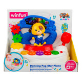 Piano Didactico Perrito Bailarin Luz Y Sonido Winfun Ttm 079