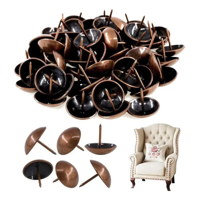 Tachuela Decorativa Para Tapicería Cobre 12 X 17 Mm 500 Pcs | MercadoLibre