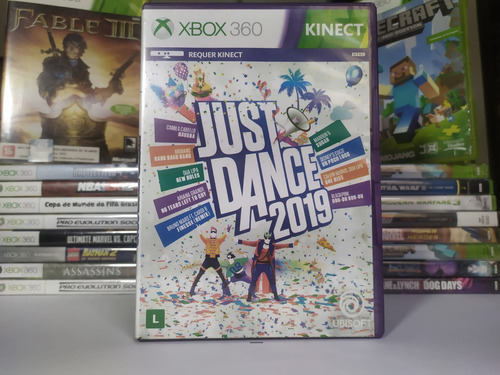 Jogo Mídia Física Just Dance 2019 Para Xbox 360