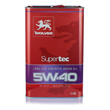Aceite Wolver Supertec 5w40 X4l 100% Sintetico